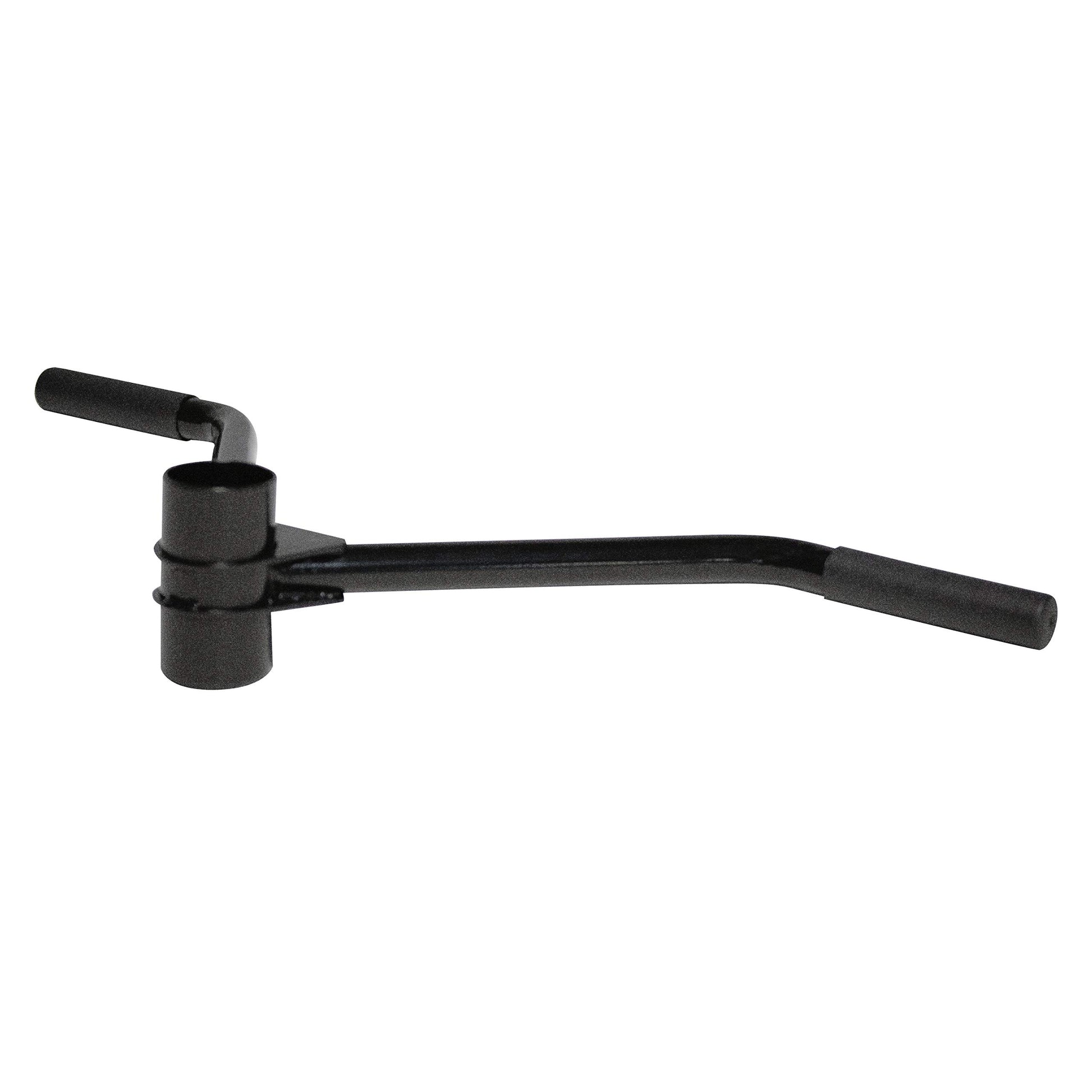 CAP Barbell PRO Straight T-Bar Row Attachment for 2-Inch Olympic Bar, Black