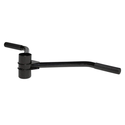 CAP Barbell PRO Straight T-Bar Row Attachment for 2-Inch Olympic Bar, Black