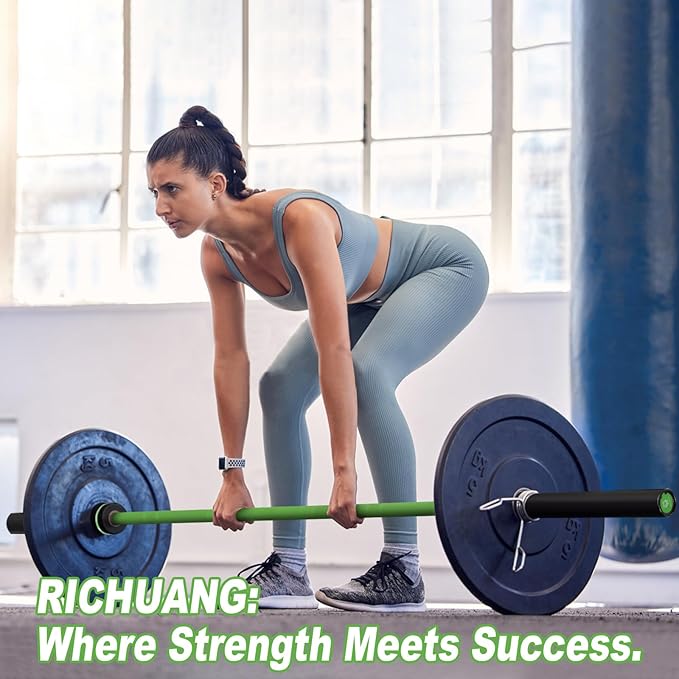 7ft Olympic Barbell, Weightlifting Barbell 28mm 45lb - 500/700/1000lbs Capacity with Smooth Spinning Sleeves, Olympic Bar Fits 2" Olympic Plates, for Snatch Clean Jerk - Home Gym Training