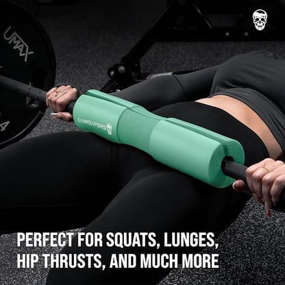 Gymreapers Barbell Squat Pad - Protective Bridge Pad For Hip Thrust, Squats, Lunges - Hip Support, Neck Protection For Bar