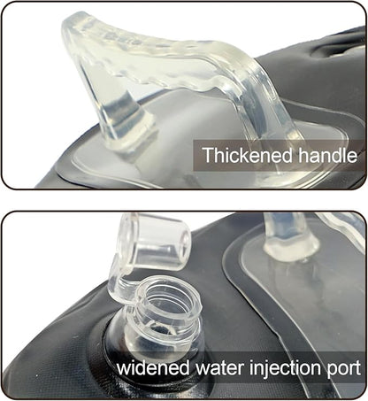 Travel Dumbbells, Water Filled Dumbbells Set, Fitness Exercise Dice 15/20 lbs, Portable Fitness Equipment, Fun for Strength Training, Core Training