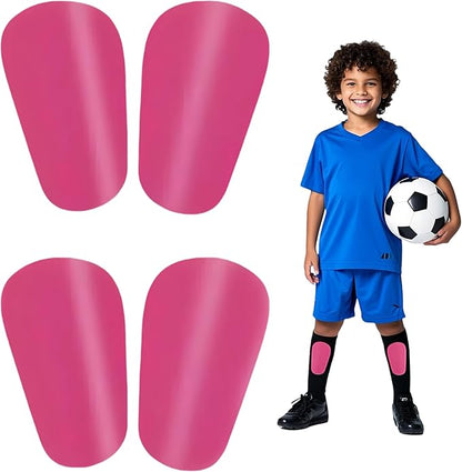 2 Pairs Mini Shin Guards Youth Soccer Tiny Shin Protective Pads Small Shin Guards Miniature Shin Pads Professional Protection for Soccer Players Kids Teenagers