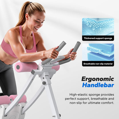 MERACH Ab Machine, Adjustable Ab Trainer Machine, AB Workout Equipment