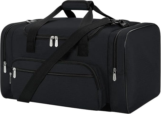 Sports Duffel Bag 26 Inch Travel Gym Duffle - Black