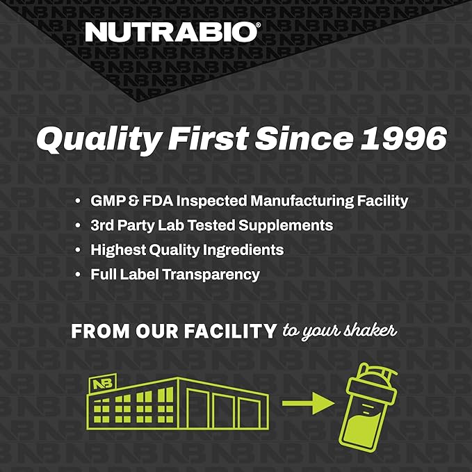 NutraBio Casein Protein Powder, Micellar Casien Powder, 25g Slow Digesting Protein, Helps Keep You Full, Overnight Muscle Recovery & Growth, BCAA & EAA, Gluten Free, Soy Free, 2lb Strawberry Ice Cream