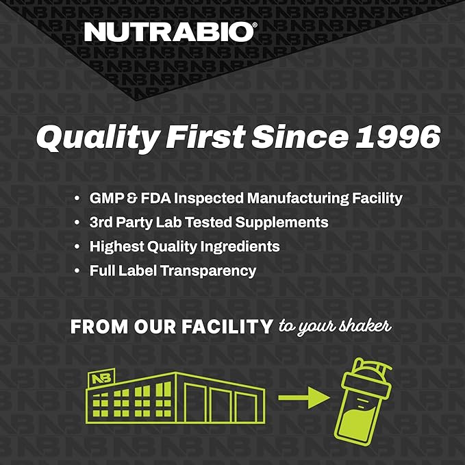 NutraBio BCAA 5000 Powder - Vegan Fermented BCAAs - Supports Lean Muscle Growth, Recovery, Endurance - 60 Servings - Dragonfruit Candy