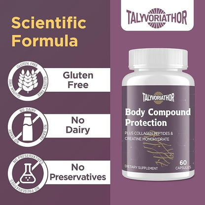 New 157 Body Compound Protection 1500mcg for Men & Women | Gluten-Free | 60 Capsules (2 Bottle)