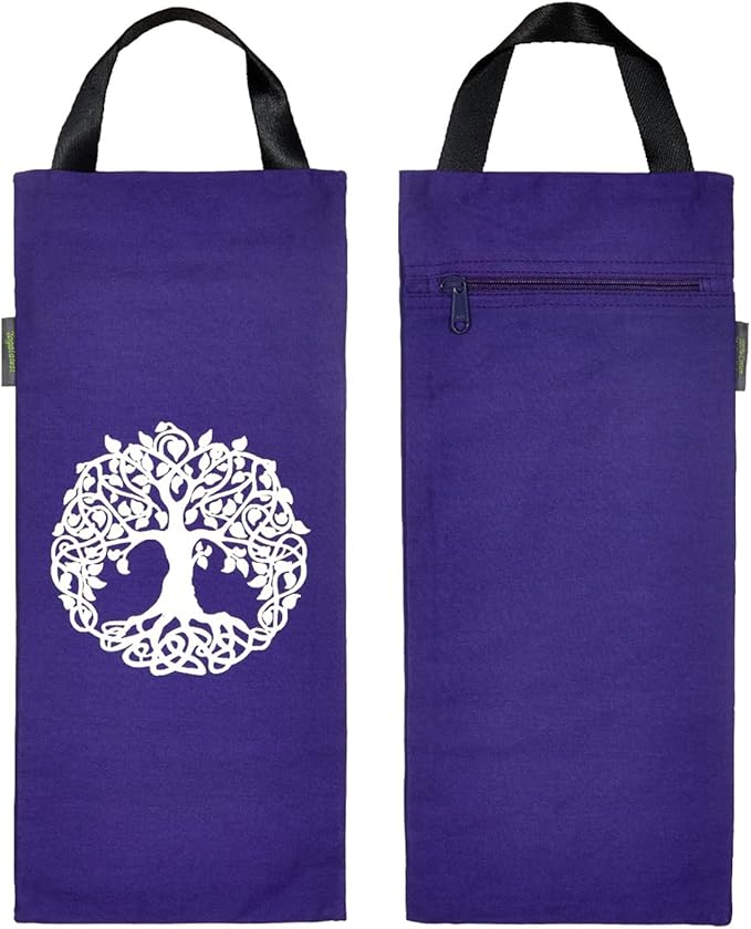 Yoga Sand Bag, Cotton Unfilled for Yogas, Weights & Resistance Training, Portable Weightlifting Sandbag