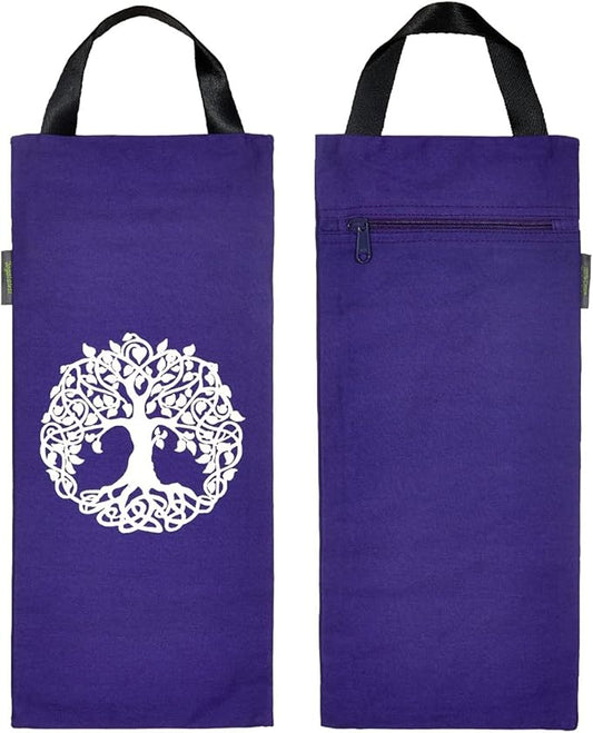 Yoga Sand Bag, Cotton Unfilled for Yogas, Weights & Resistance Training, Portable Weightlifting Sandbag