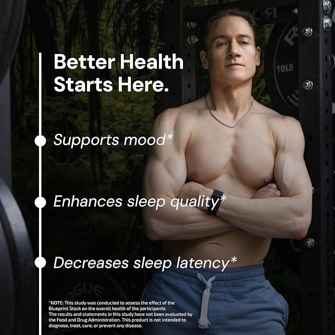 Blueprint Bryan Johnson Creatine Monohydrate Powder – Amino Acid Powder - Suppliment Supports Muscle Growth, Recovery, Strength & Focus – Unflavored Creatine for Women & Men – 5g Dose – 100 Servings