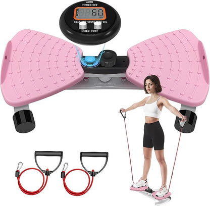 Waist Twisting Machine, Ab Twister Board with 330 lbs Capacity, Waist Twister for Women Belly Fat, Home Gym Exercise Equipment for Slim Waist and Core Ab Exercise