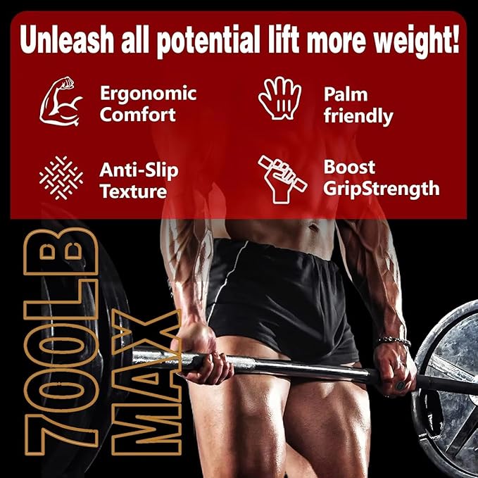 Ergonomic Non-Slip Fitness Grip Pads,Secured Finger Clip Hand Grips for Weightlifting,Pull-Ups,Dumbbells,Gym Workout Gloves,Palm Protectors for Men and Women(Black/Grey)