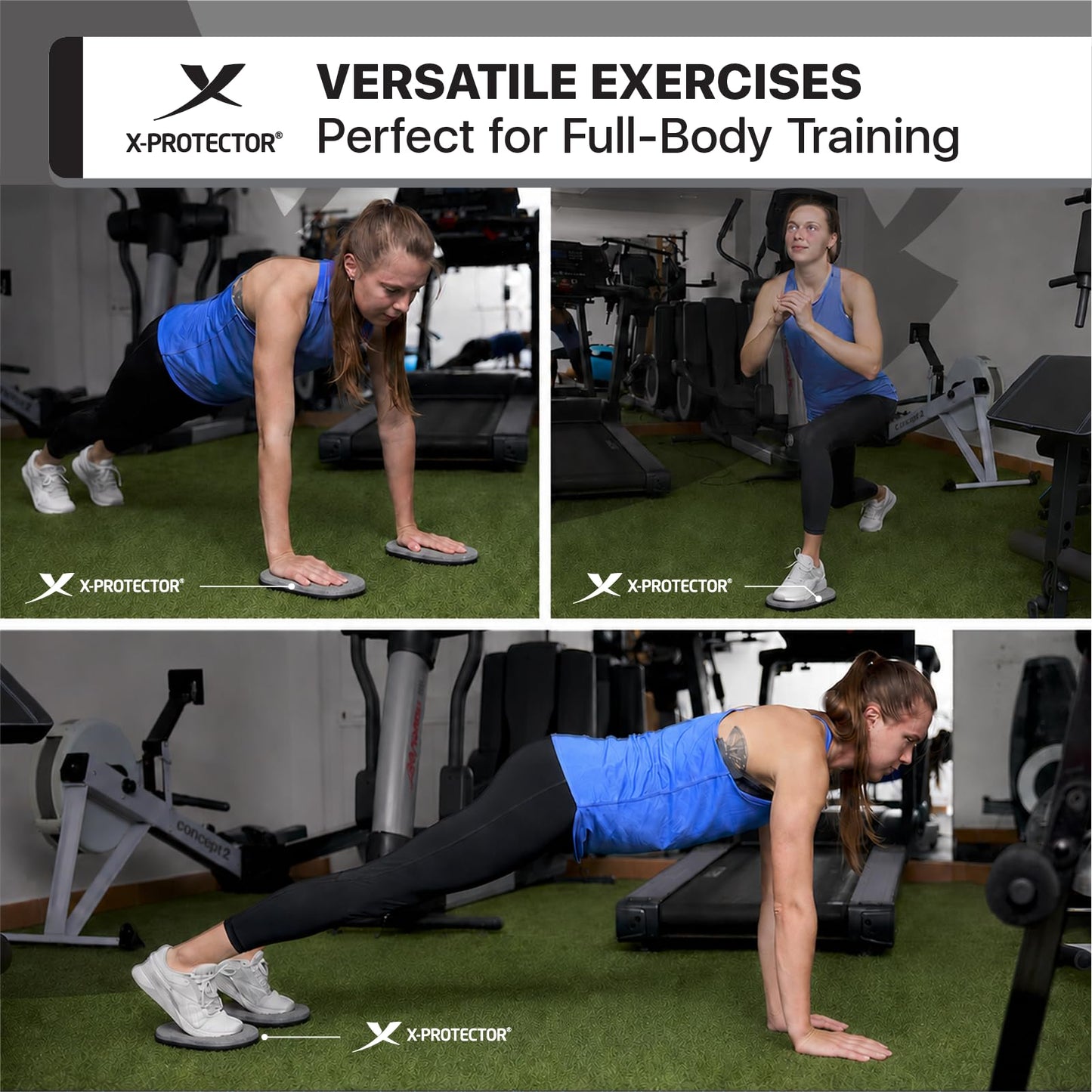 X-Protector Core Sliders for Working Out - 2 PCS Fitness Sliders Discs