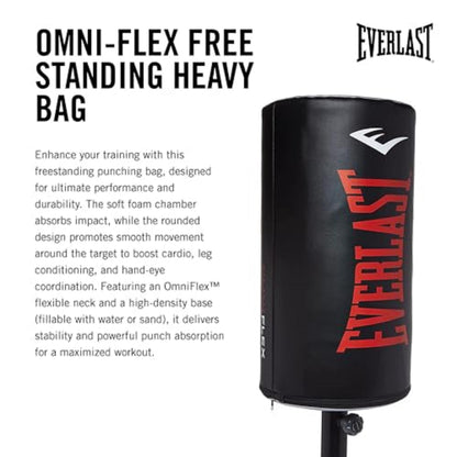 Everlast Freestanding Adjustable Punching Bag Adults | Heavy Boxing | MMA