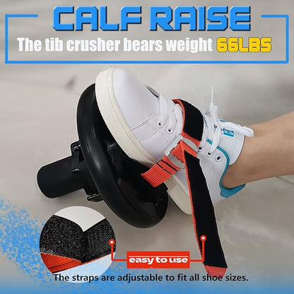 Tib Bar for Leg Strength Training, Biceps Femoris Muscle Exercise Equipment Tibia Dorsi Calf Machine, Tibialis Bar Leg Machine Tibialis Trainer