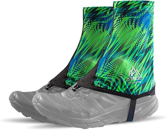 TRIWONDER Gaiters Low Gators Lightweight Waterproof Ankle Gaiters for Hiking Walking Backpacking