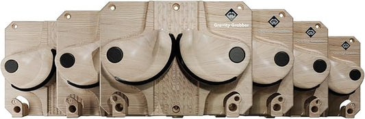 Ultimate Ski & Snowboard Wall Rack | Secure, Non-Slip Storage | Fits Any Ski/Board | Garage