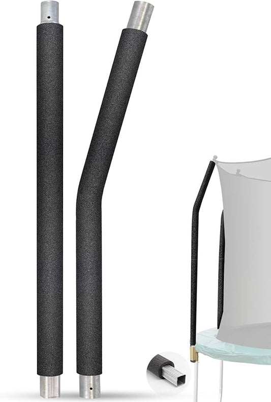 Trampoline Poles Replacement for Skywalker Or Jumpzylla,Galvanized Trampoline Enclosure Pole for Skywalker or Jumpzylla,Replace Parts#4201 4202 4135 OR for Jumpzylla 8ft 10ft&12ft 14ft