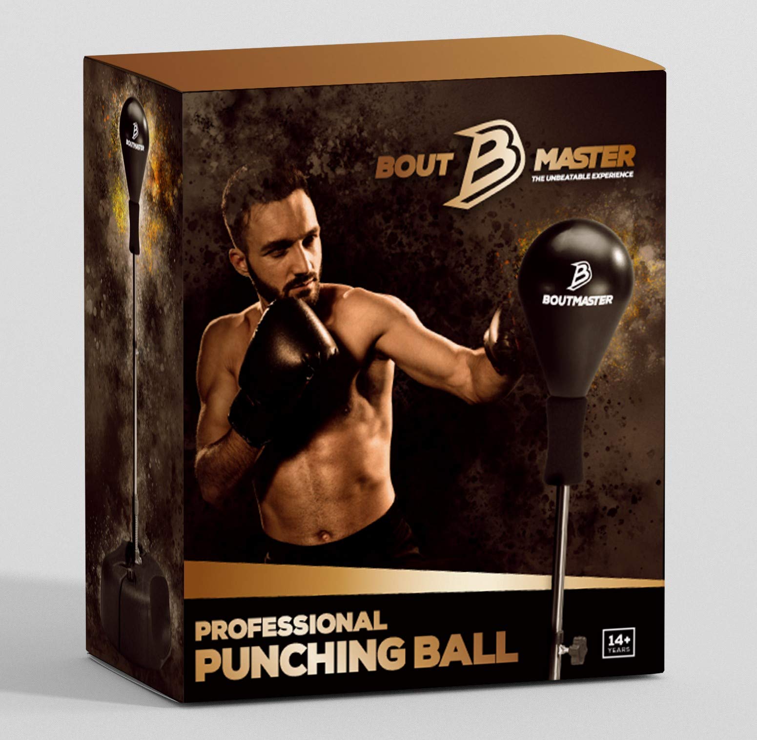 Tech Tools Punching Bag with Stand Adjustable Boxing Speed Bag Teens Adults