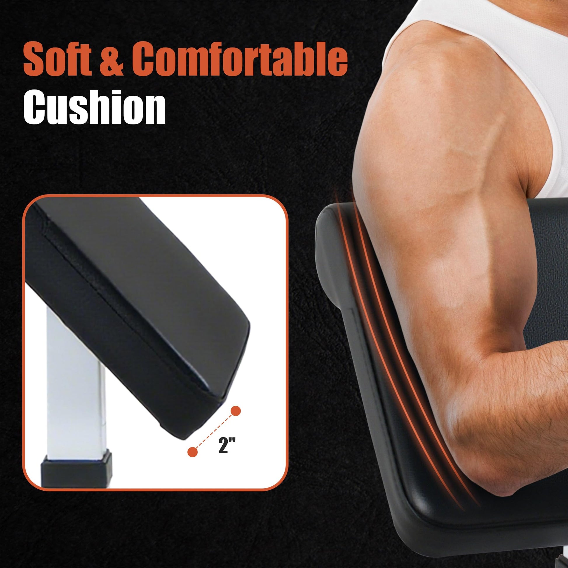 BBBuy Adjustable Arm Preacher Curl Bench Bicep Strengh Bench Seated Strenghthen Training Isolated