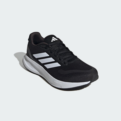 Adidas Men's Run Falcon 5, Black/White/Black, 10