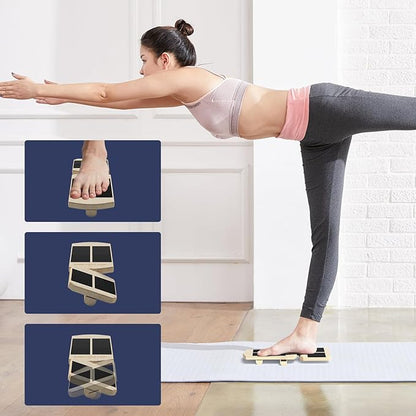 Ankle Balance Board - Non-Slip Balance Board for Physical Therapy, Fast Injury Recovery & Core Strength - 300lbs Capacity - Ideal for Athletes, Seniors & Home Use