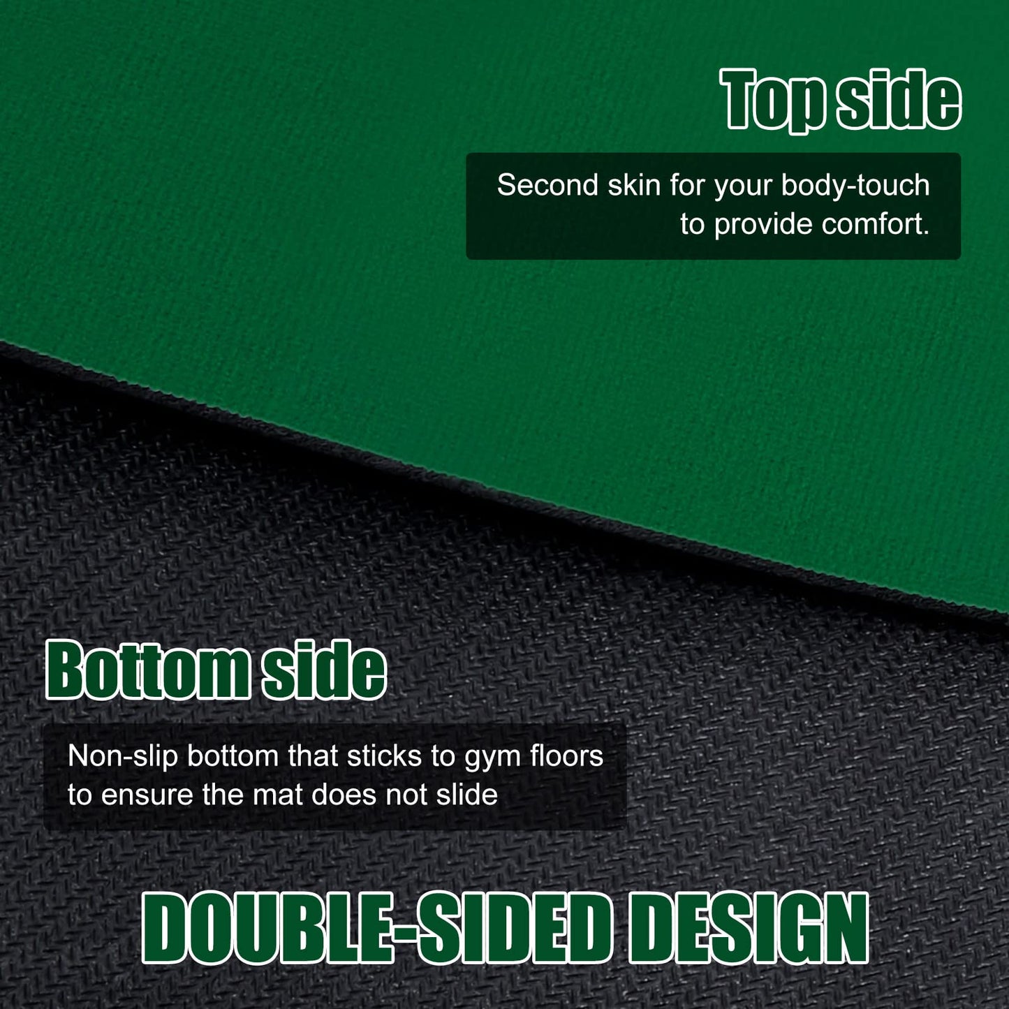 Woanger 12 x 2.5 Ft Long Jump Mat Sports Broad Jump Measurement Mat Hash Marks Carpeted Non Slip