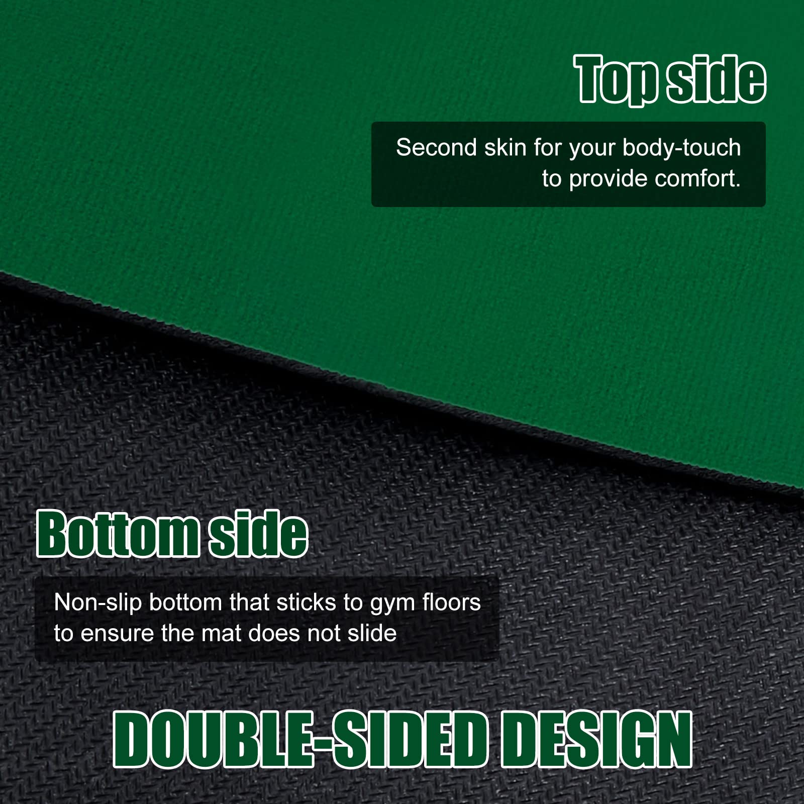Woanger 12 x 2.5 Ft Long Jump Mat Sports Broad Jump Measurement Mat Hash Marks Carpeted Non Slip