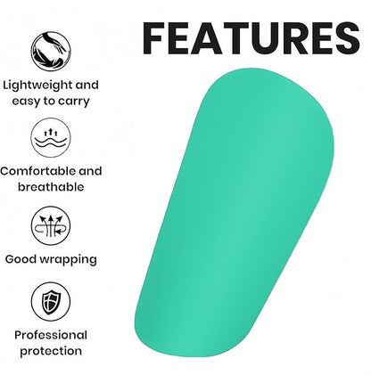 2 Pairs Mini Shin Guards Youth Soccer Tiny Shin Protective Pads Small Shin Guards Miniature Shin Pads Professional Protection for Soccer Players Kids Teenagers