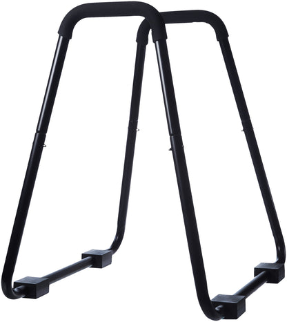 Amazon Basics Dip Bar Station, Portable Strength Training Stand for Tricep Dips & Calisthenics