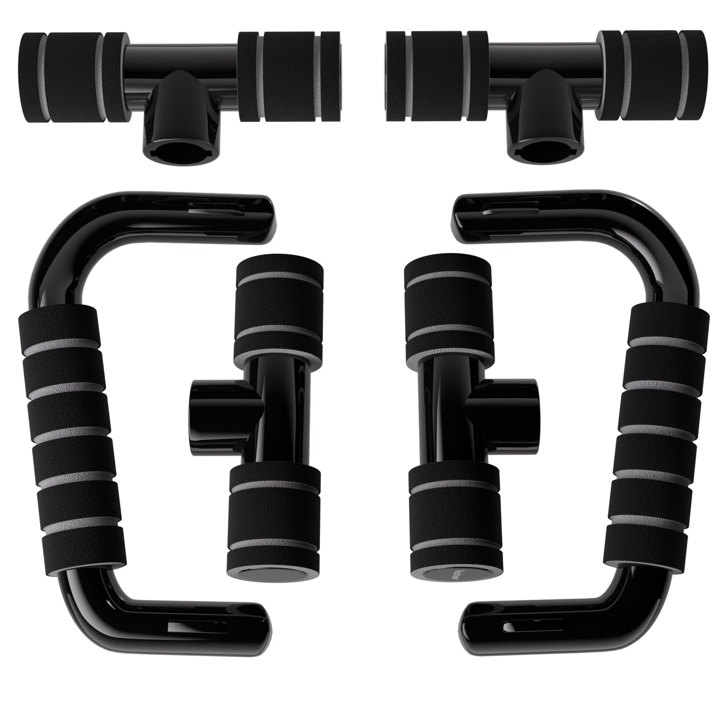 Readaeer Push Up Bars Gym Exercise Equipment Fitness 1 Pair Pushup Handles with Cushioned Foam Grip