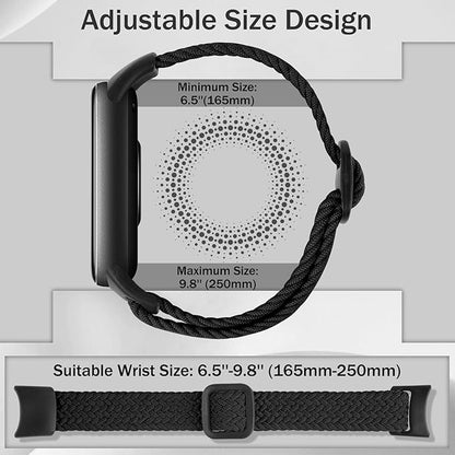 Braided Bands Compatible with Xiaomi Smart Band 10 9 8 Straps for Women Men