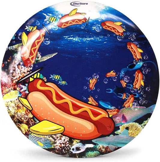 Discraft ESP Buzzz Supercolor Midrange Disc Golf Disc - Custom Design Discraft Discs - Straight