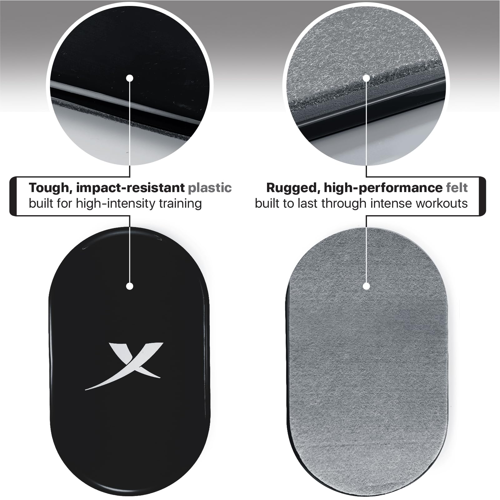 X-Protector Core Sliders for Working Out - 2 PCS Fitness Sliders Discs