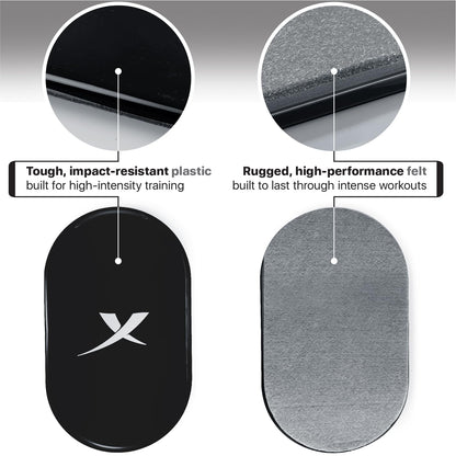 X-Protector Core Sliders for Working Out - 2 PCS Fitness Sliders Discs