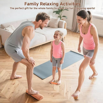 Rocalt Balance Board, Premium Cork Foot Strengthener, Balance Trainers for Enhanced Foot Function, Foot Strengthener for Balance Stability, Improve Mobility & Prevent Falls, Unique Design