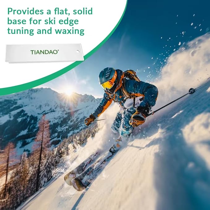 Snowboard Ski Wax Scraper Durable Plastic Wax Remover for Skis Snowboards Professional Tuning Tool