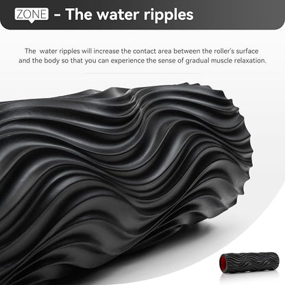 Foam Roller High-Density Exercise Roller, Deep Tissue Muscle Massage, Stretching, Relieves Muscles, Improves Mobility, Fitness Roller for Pilates, Yoga, Ideal for Athletes, Beginners & Recovery