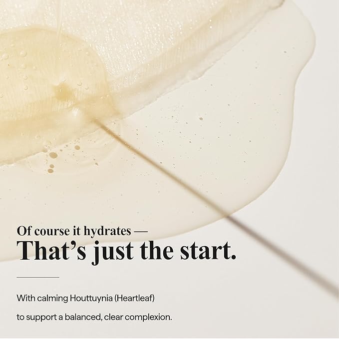 All Natural Houttuynia Cordata Mask Sheet - Heartleaf Soothing & Sebum Control Facial Sheet Mask, Gentle Formula for Daily Use (13ea)