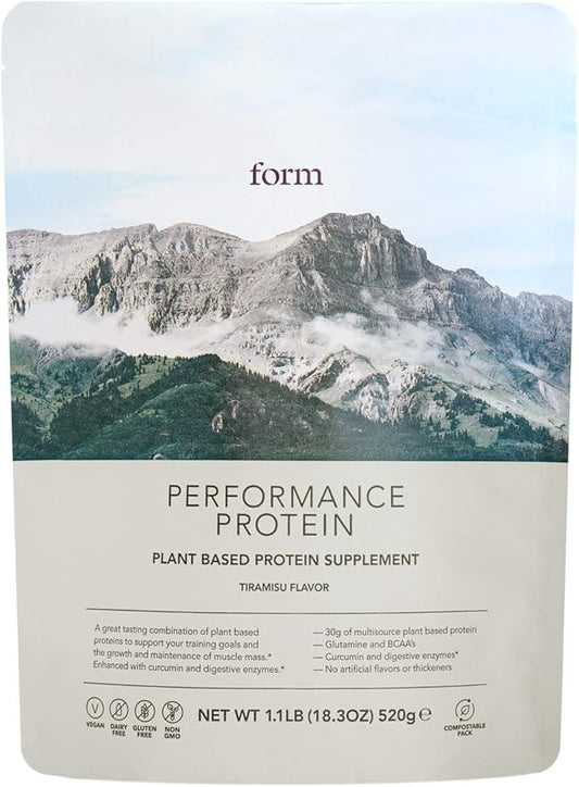 Form Performance Protein - Vegan Protein Powder - 30g of Plant Based Protein per Serving, with