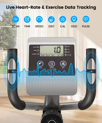THERUN Elliptical Exercise Machine, Ultra-Quiet Magnetic Machine for Home