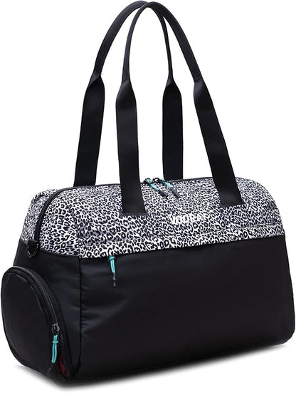 Vooray 25L Trainer Duffel Bag – Lightweight Travel Bag, Sports Gym Bag for Women and Men with Shoe Pocket, Weekender Bag for Overnight, Football, Traveling - Hospital Bag, Workout Bag