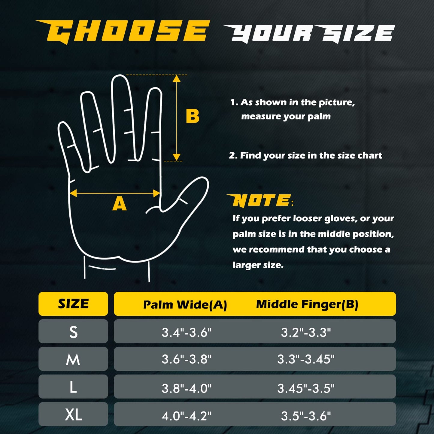 FREETOO Full-Finger Workout Gloves for Men, Padded Gym Gloves with Grip