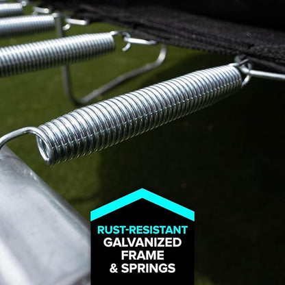 Sportspower Outdoor Trampoline with Safety Enclosure Net, 15FT