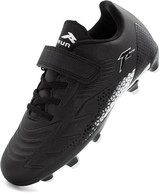RUNIC Kids Soccer Cleats for Boys and Girls - Small and Big Kid Athletic Outdoor Football Shoes