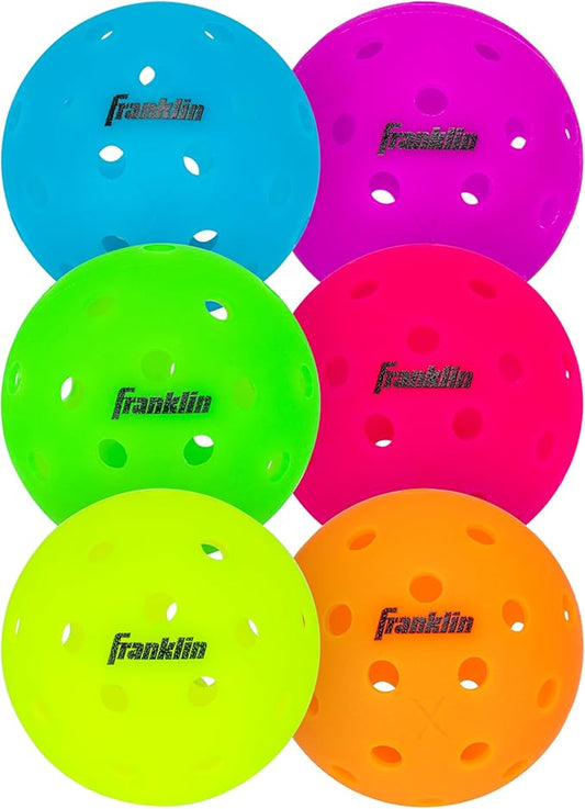 Franklin Sports X-40 Outdoor Pickleballs - Official Ball of USA Pickleball, APP Tour + US Open