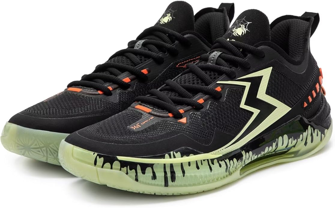 361° Big3 5.0 Quick PRO Basketball Shoes for Men Breathable Outdoor Sneakers Cushioning,Anti Slip Practice Student Sports Shoes for Teens and Adults,Caldwell Pope Zapatillas de baloncesto Hombre