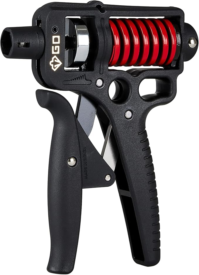 GD Grip Strength Trainer (Premium Adjustable Grip Strengthener for Forearm Training) Wrist and