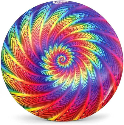Discraft ESP Buzzz Supercolor Midrange Disc Golf Disc - Custom Design Discraft Discs - Straight Flying and Great for All Skill Levels - Free Mini Marker Included