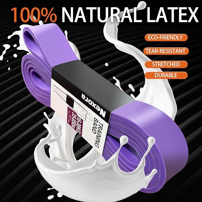 Nexora Resistance Bands Set,Workout Bands,Exercise Bands,Elastic Bands for Exercise,Stretch Bands for Physical Therapy,Strength Bands,Pull Up Assistance Bands, Heavy Duty Resistance Bands